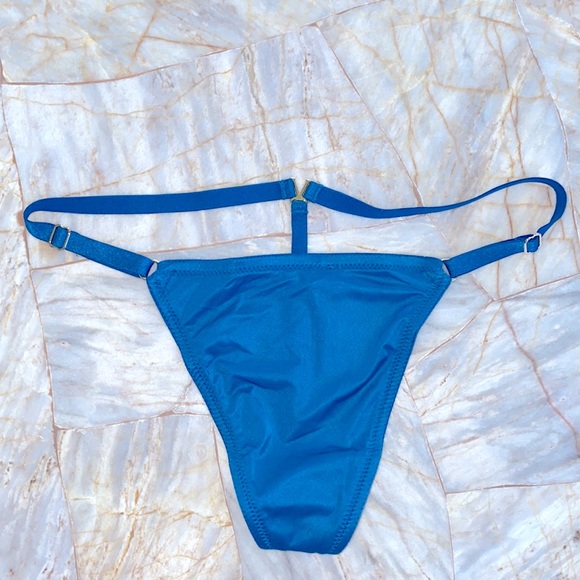 V-String Very Sexy Thong Panty Lace G-String Satin Silky No Show Seamless Small - Picture 5 of 9